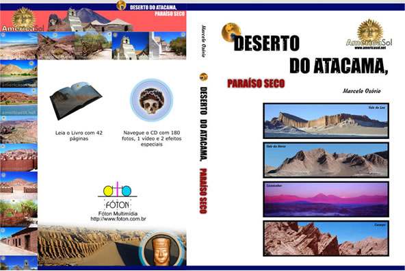 Livro "Deserto do Atacama, Paraiso Seco