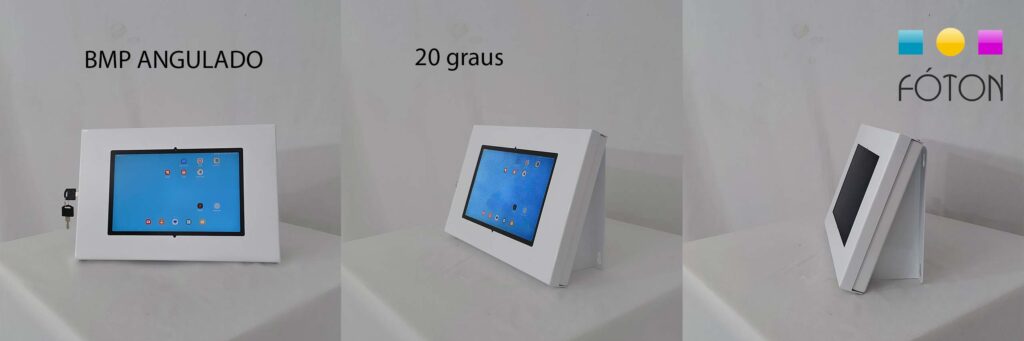 BMP Angulado (Totem / Suporte para Tablets com graus de Inclinação ...