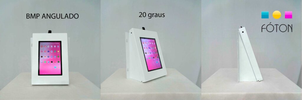BMP Angulado (Totem / Suporte para Tablets com graus de Inclinação ...
