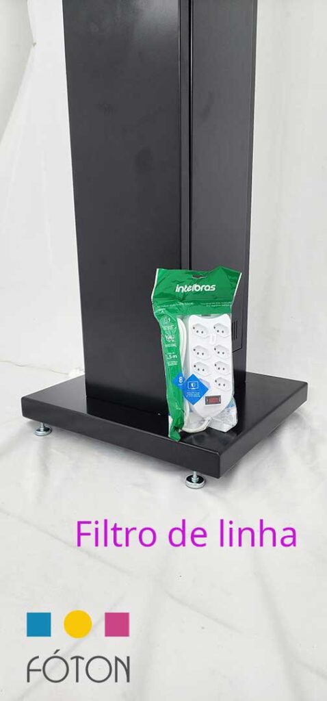 Powerlock Totem Carregador de smartphones - filtro de linha intelbras bivolt
