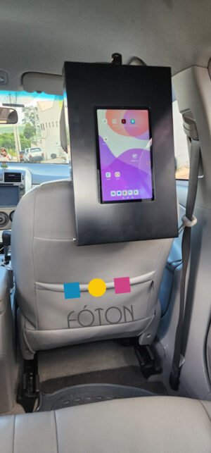CarTab - Suporte veicular para tablets da Fóton (posição vertical ou horizontal)