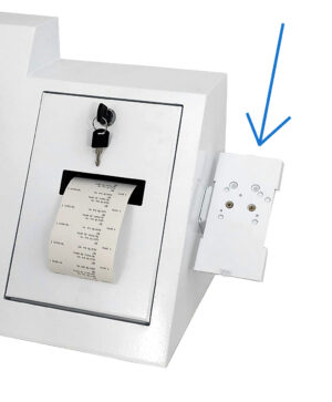 Braço p/ PinPad de Pagamentos (suporte lateral p/ maquininha de cartões)