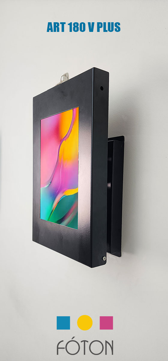 Art 180 V Plus (angulação vertical) - Totem Articulável p/ Tablets